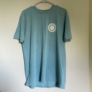 Teal/light blue Nature Backs t shirt